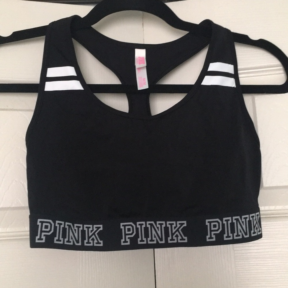 Pink Sports Bra Unlined